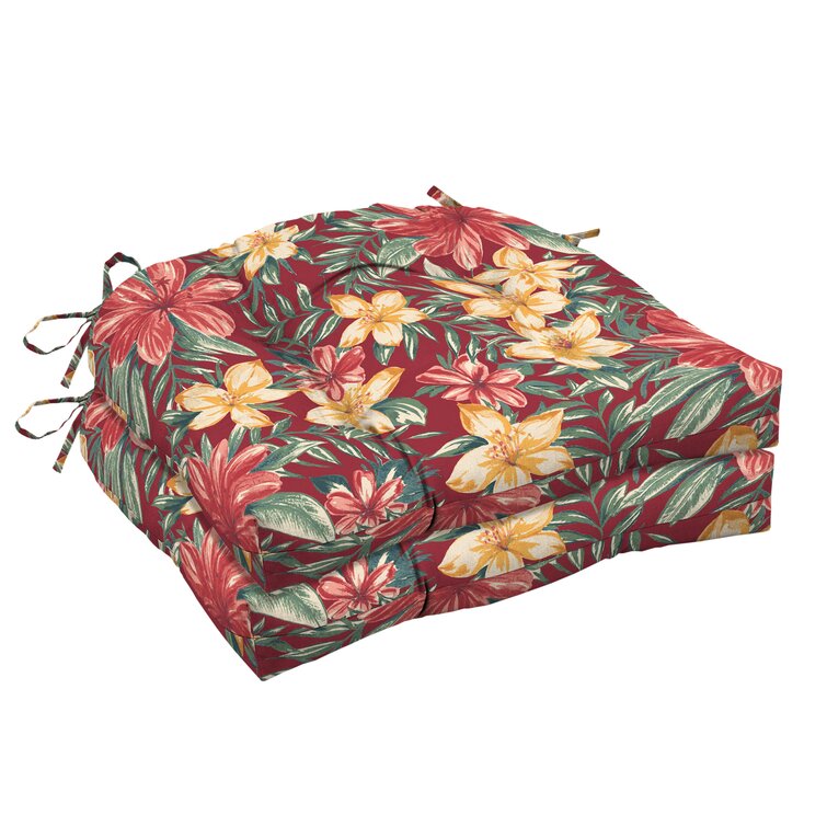 Tropical outdoor seat clearance cushions